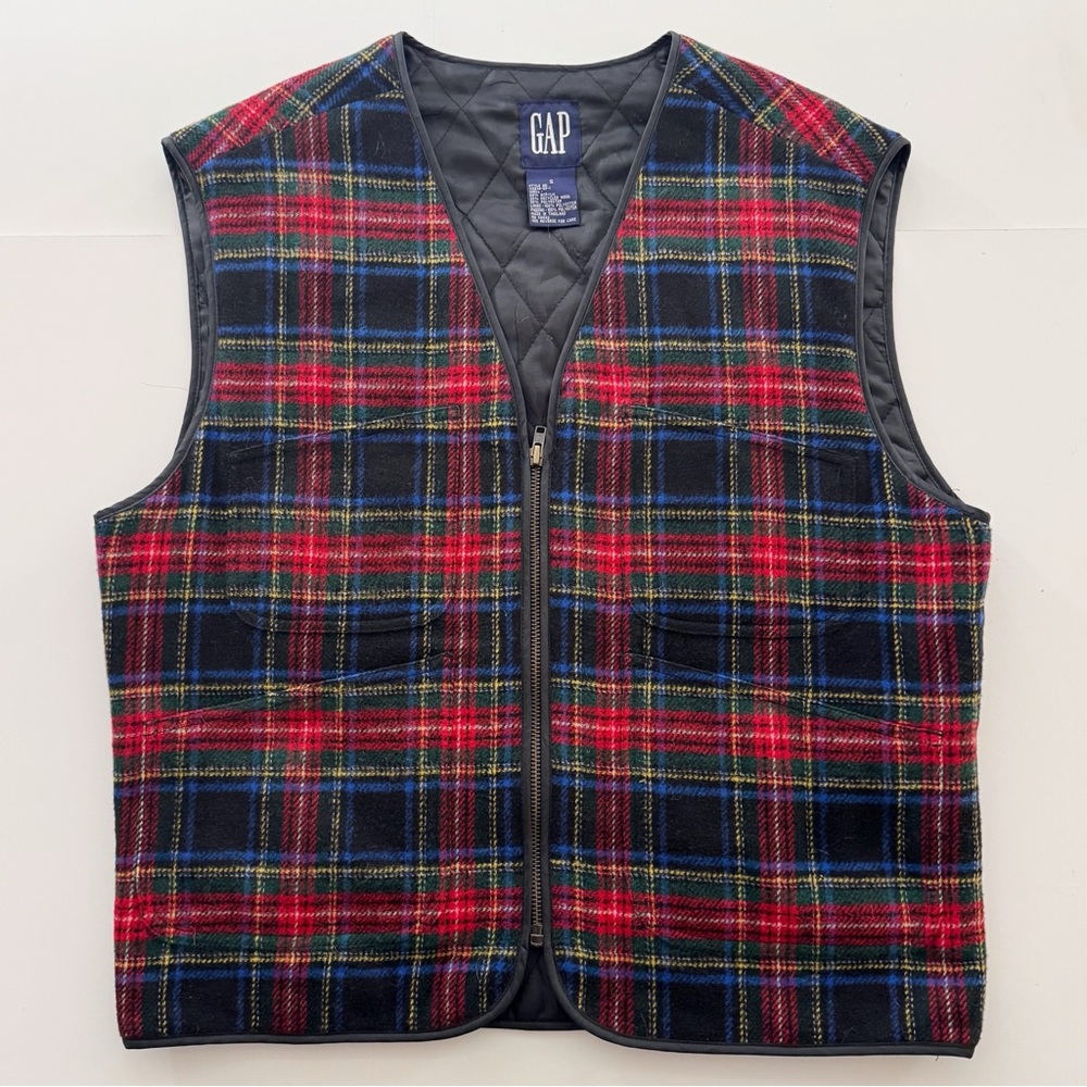 Vintage GAP Plaid Vest